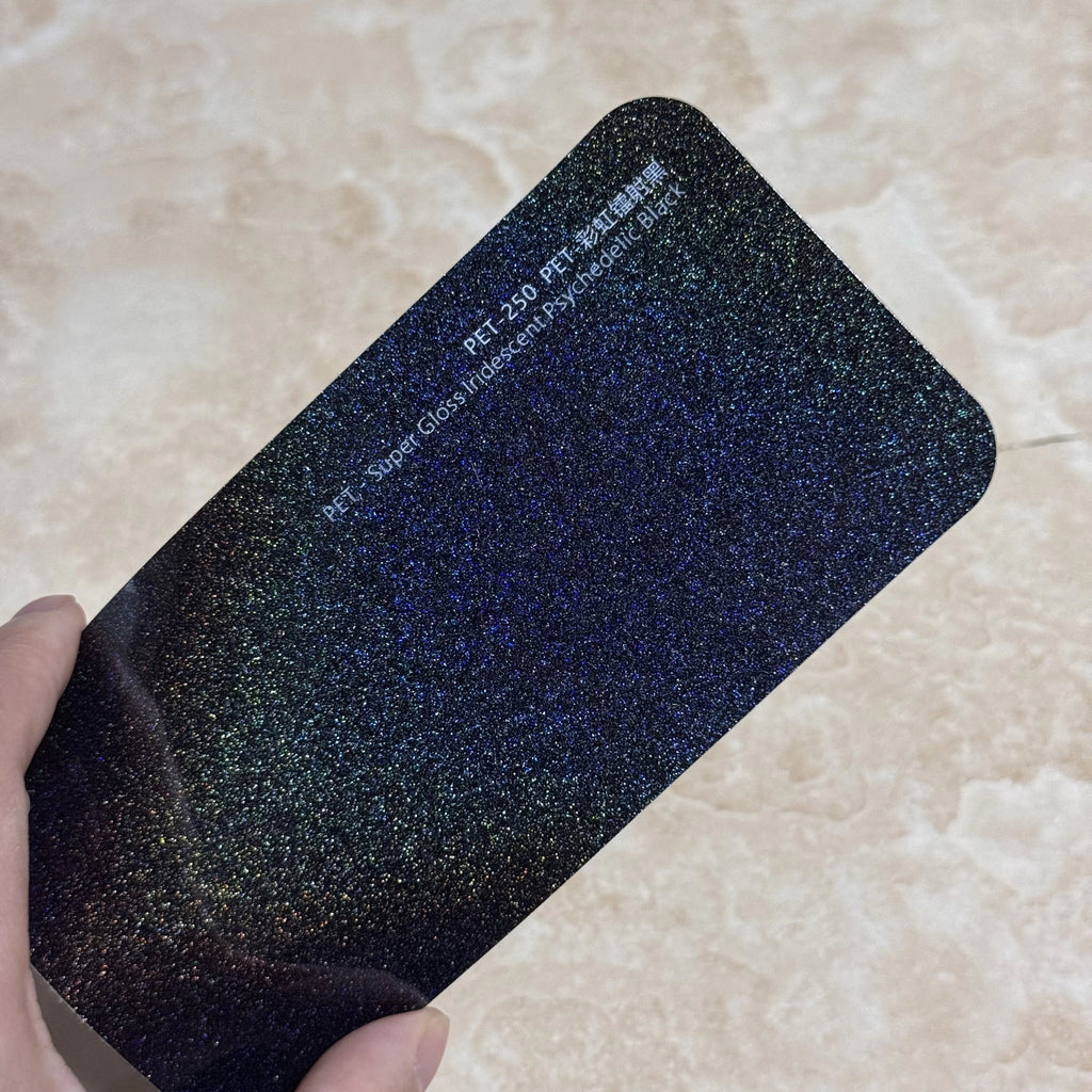 Super gloss psychedelic black