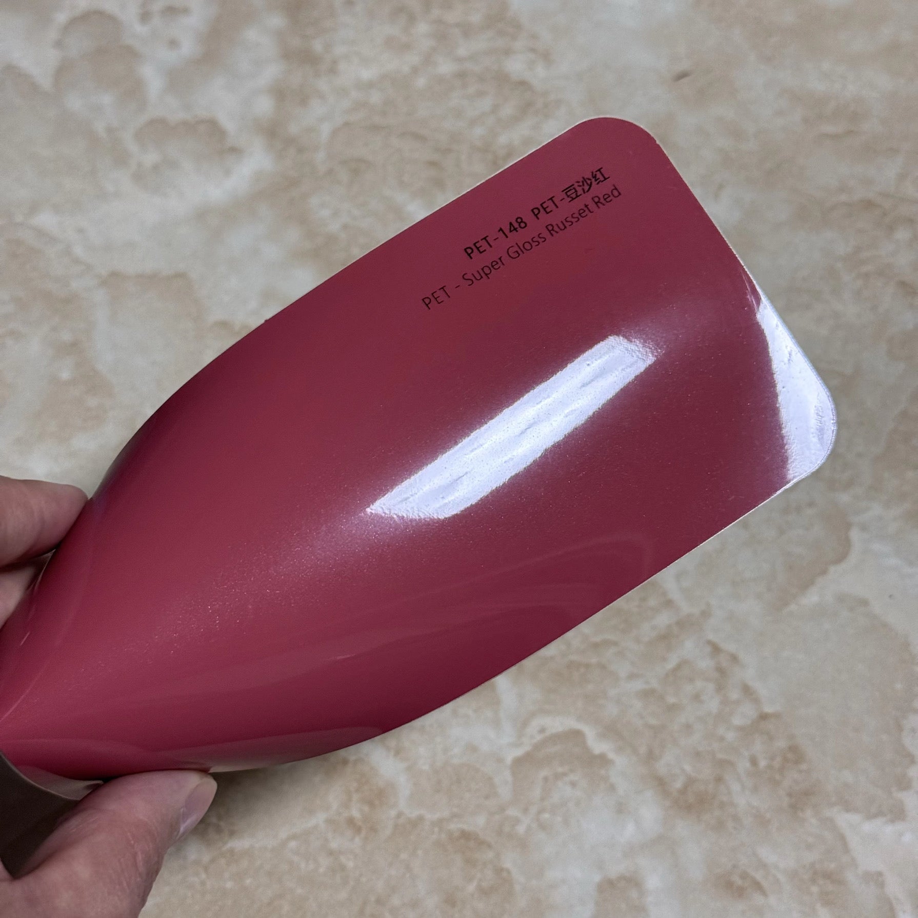 Super gloss russet red
