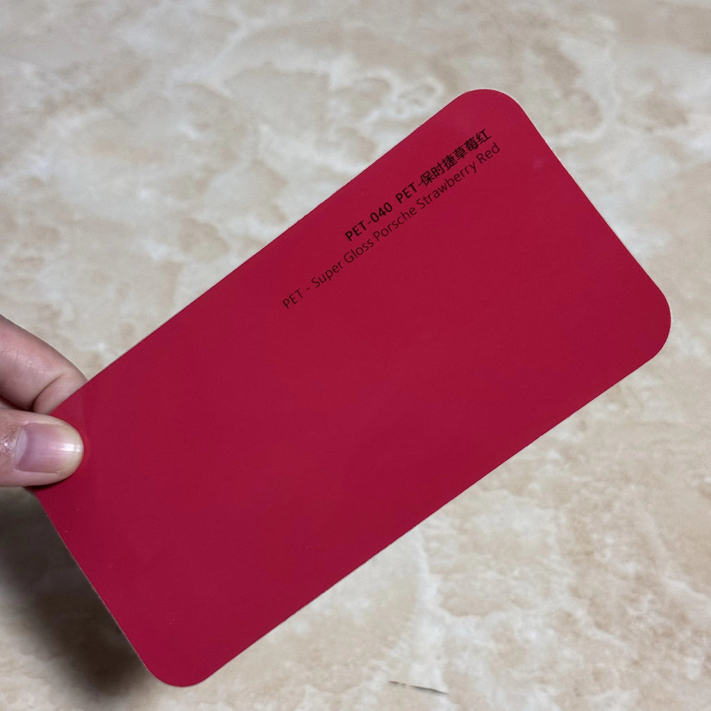 Super gloss strawberry red