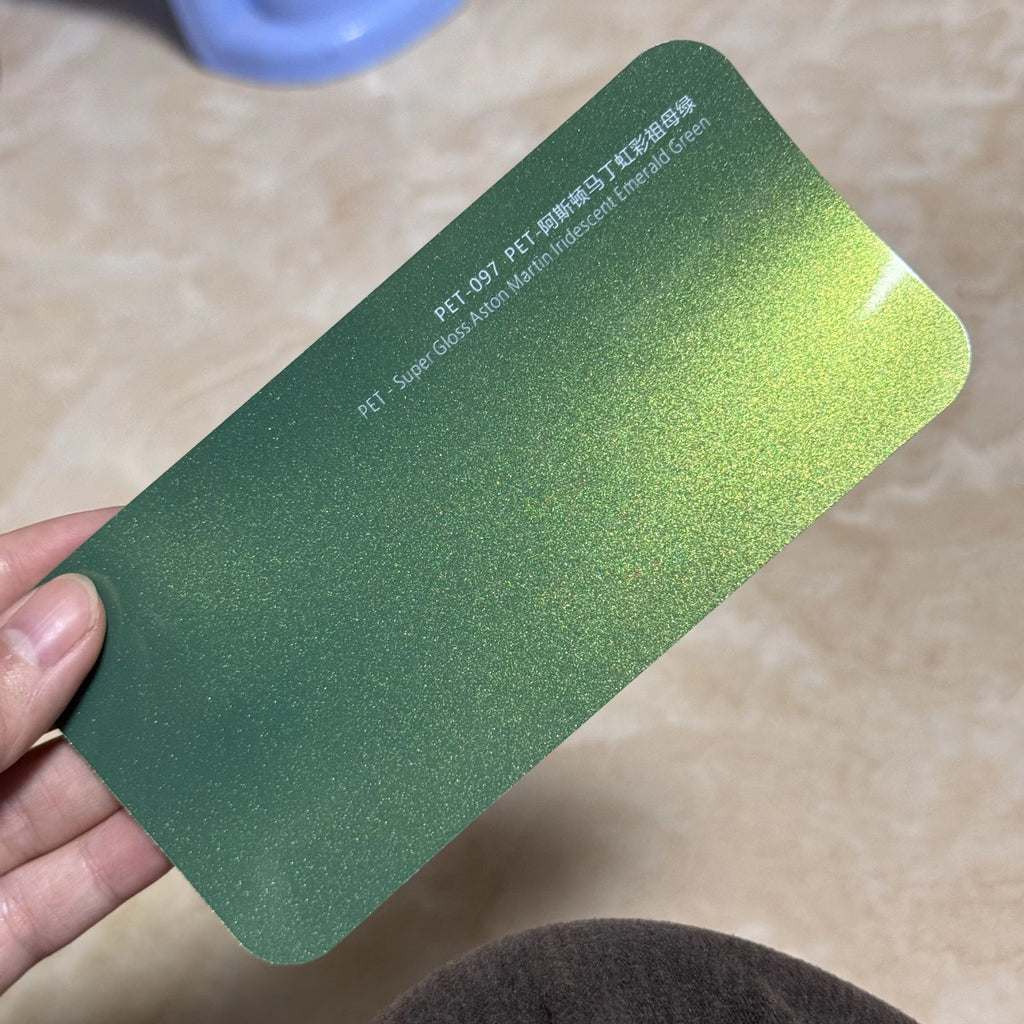 Super gloss iridescent emerald green