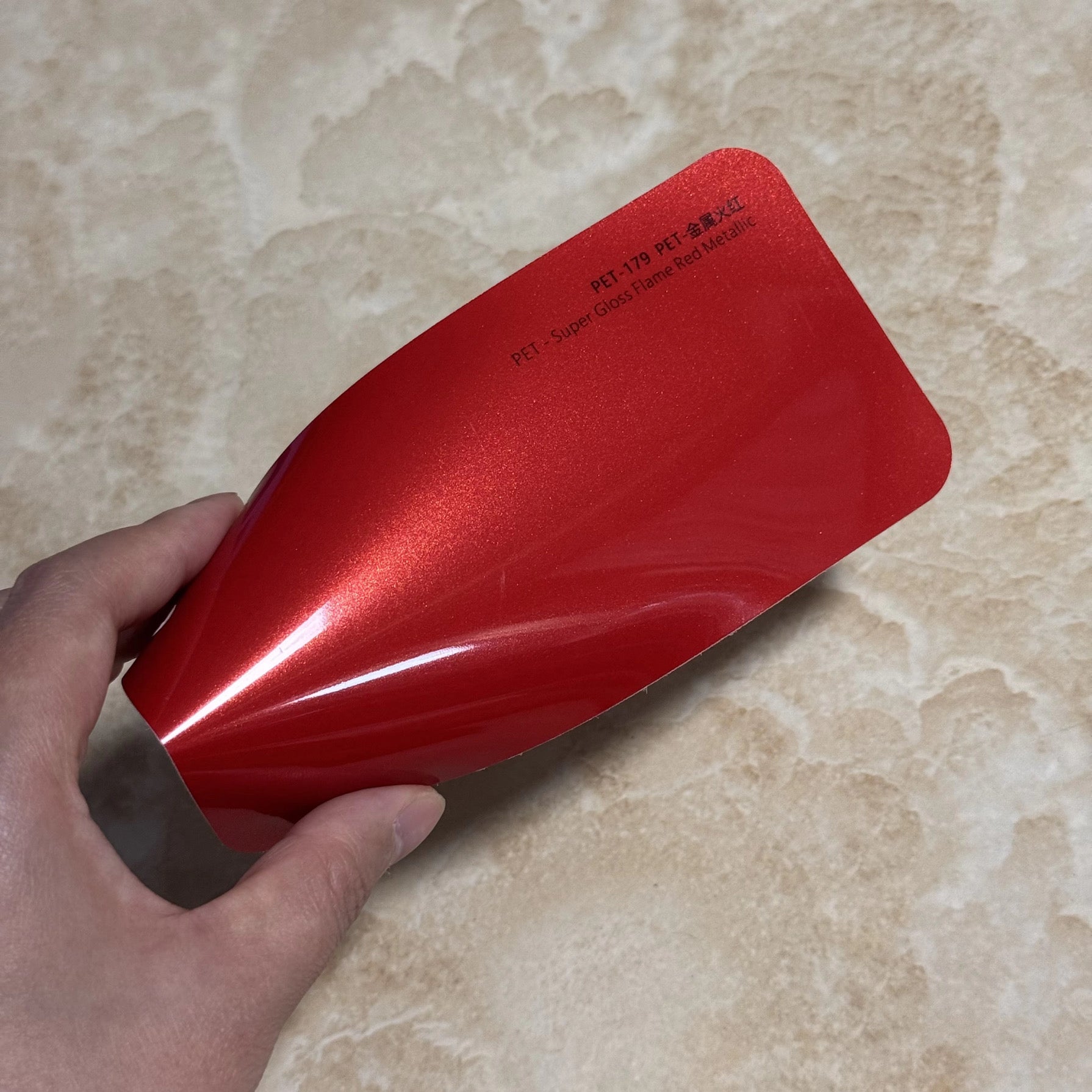 Super gloss flame red Metallic