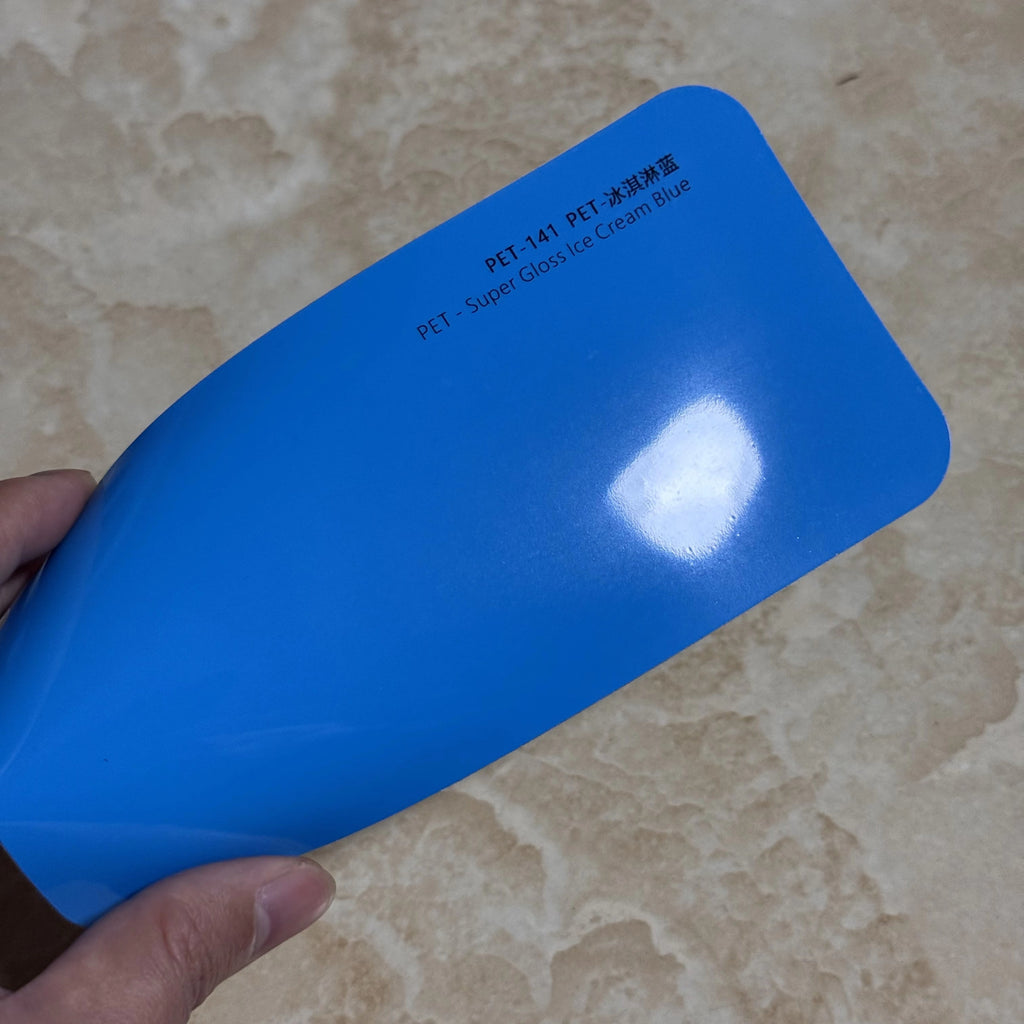 Super gloss ice cream blue