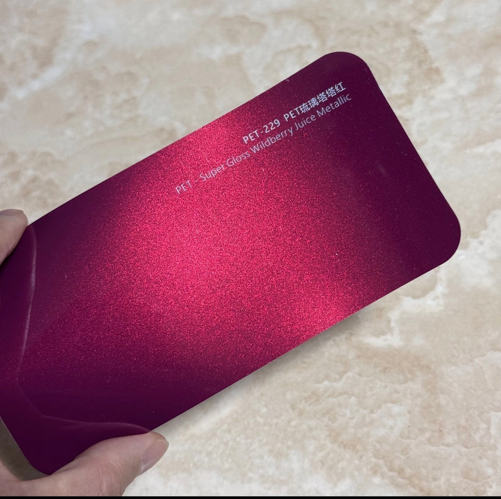 Super gloss wild berry  juice metallic