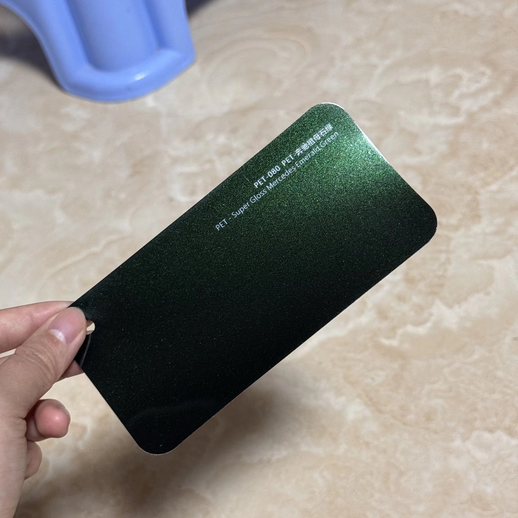 Super gloss Mercedes emerald