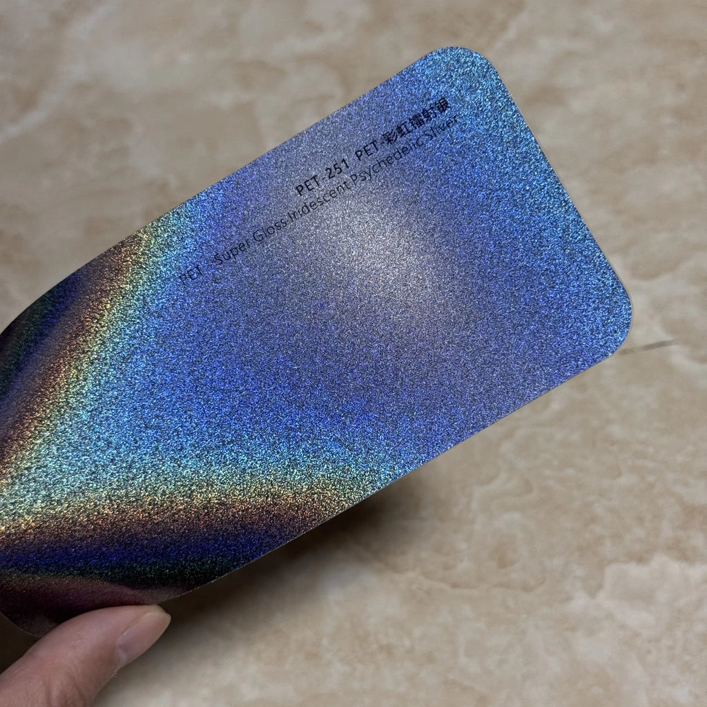 Super gloss psychedelic silver