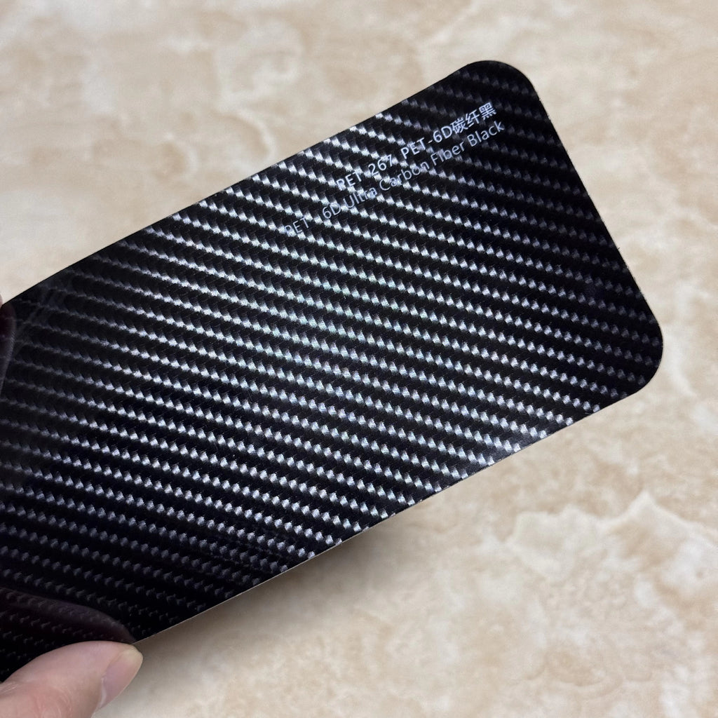 6D ultra carbon fiber black