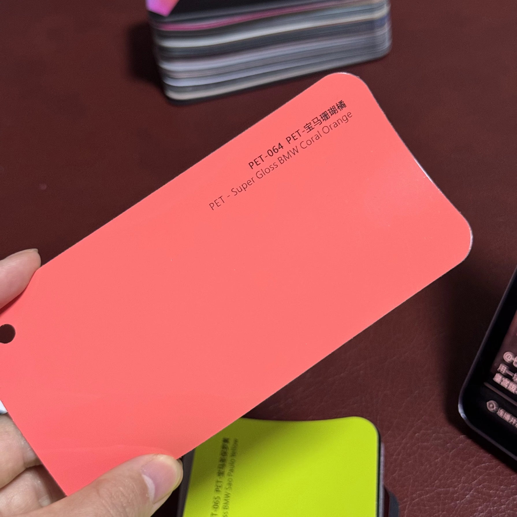 Super gloss coral orange