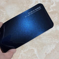 Super gloss pearl black blue